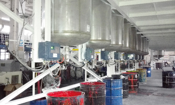 在油漆調(diào)色配料系統(tǒng)中的應(yīng)用-